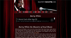 Desktop Screenshot of barrywhite.de