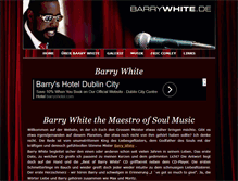 Tablet Screenshot of barrywhite.de